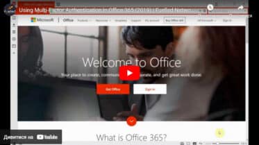 Multi-Factor Authentication & Other Security Services For Office 365