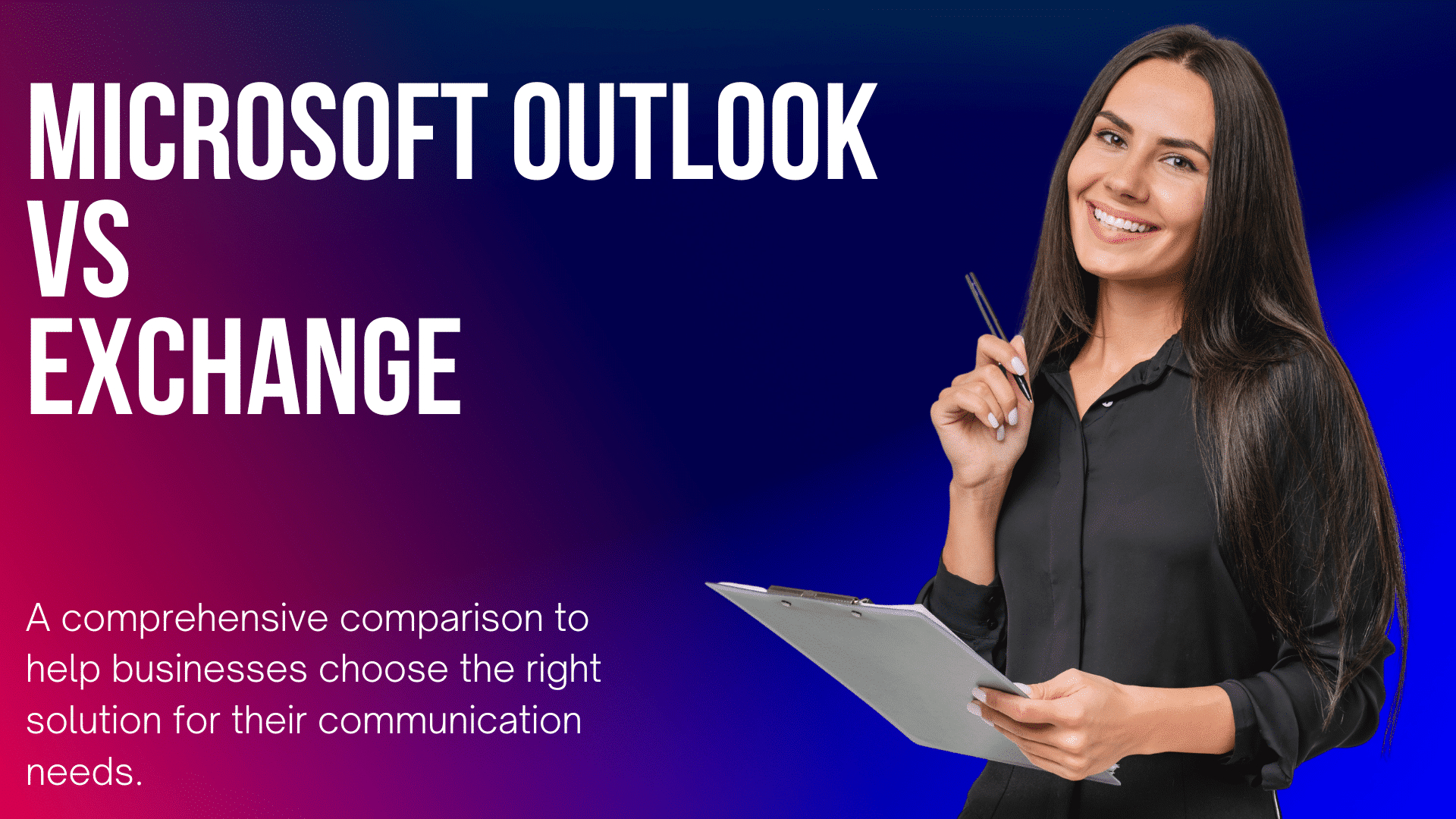 Microsoft Outlook vs Exchange